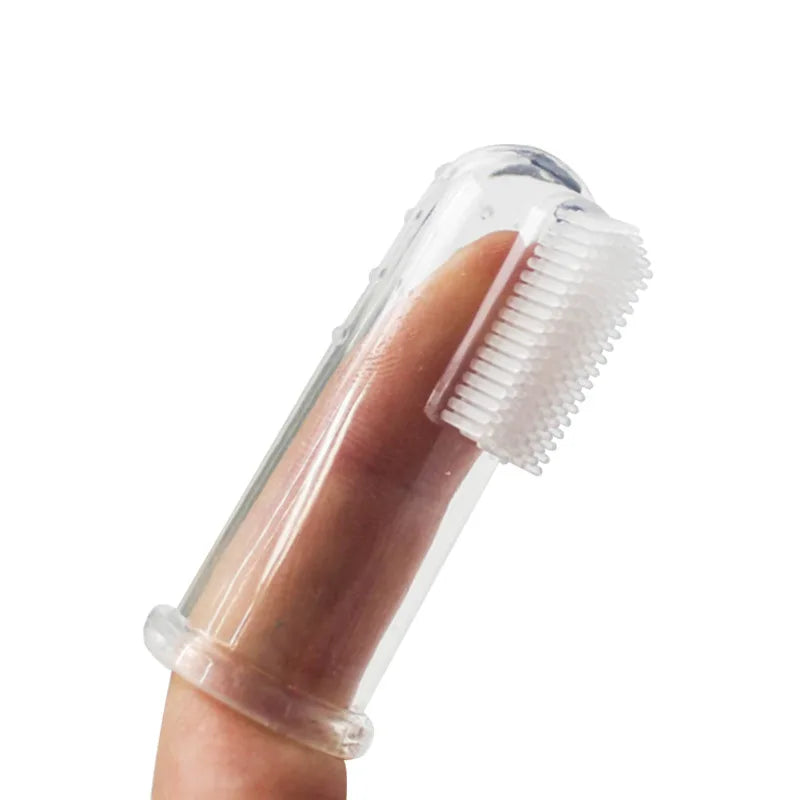 Fingerzahnbürste aus Silikon – Bild 4