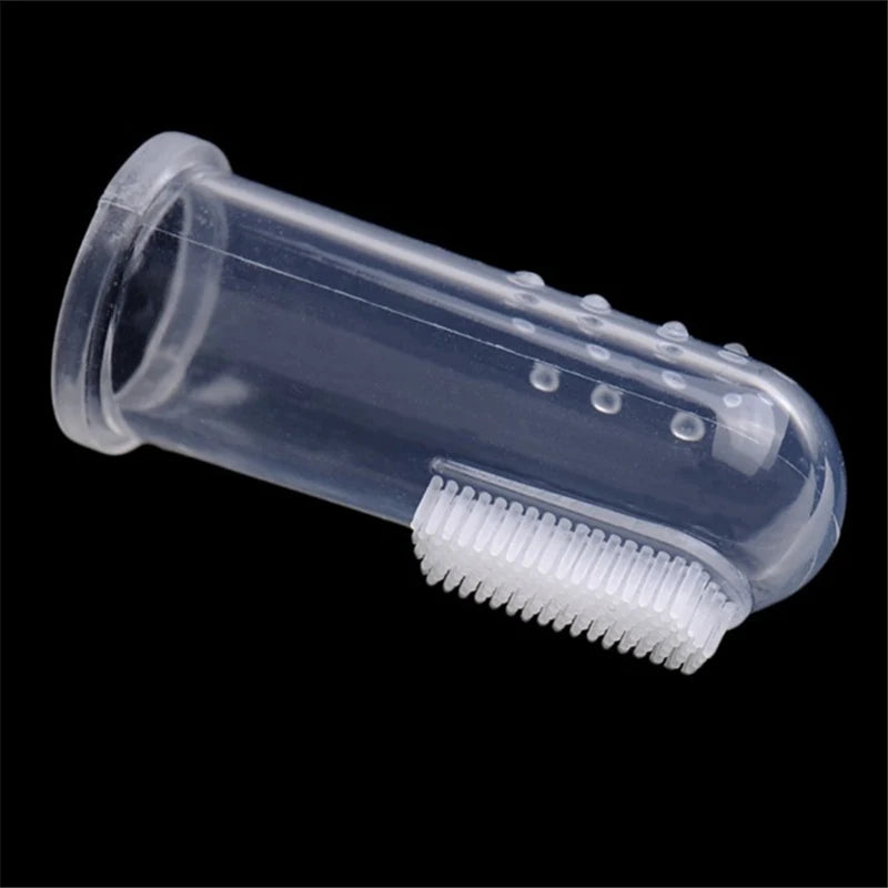 Fingerzahnbürste aus Silikon – Bild 5