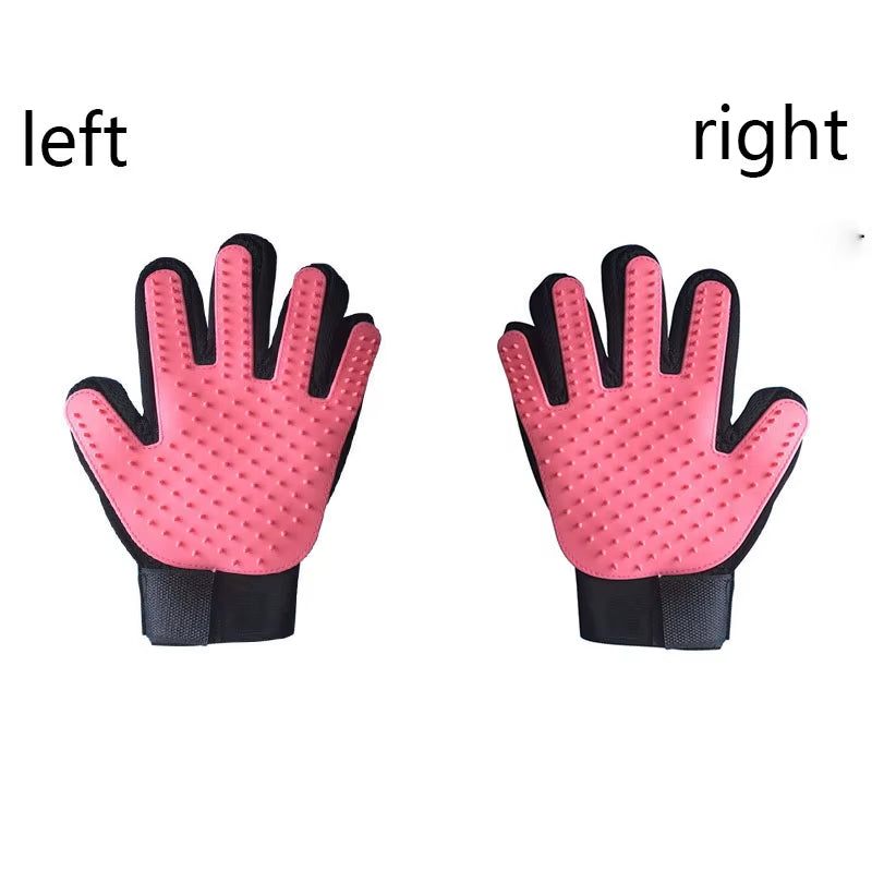 Fellpflege-Handschuh – Rosa · Paar