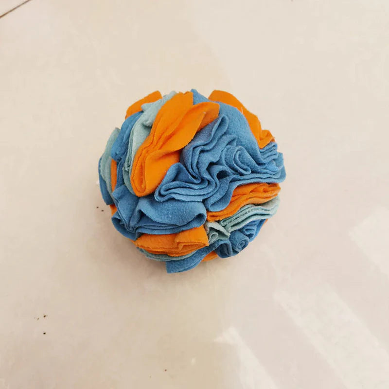 Schnüffelball – Blau-Orange