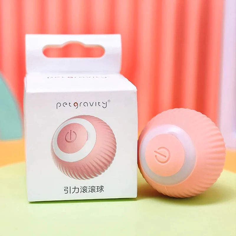 Selbstrollender Spielball – Rosa